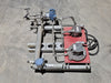 ROSEMOUNT Differential Pressure Instrumentation Skid w/ 5-Valve Manifold, Dwyer Pressure Switches & Temperature Transmitter