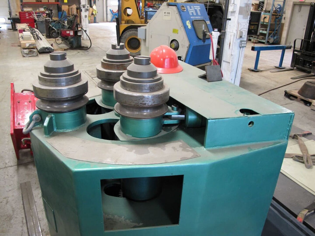 ROUNDO 3-1/2" x 3-1/2" x 3/8" Hydraulic Angle Bending Rolls Model R4M