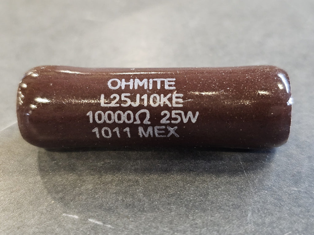 OHMITE 10 kOhms, 25W, Wirewound Resistor L25J10KE