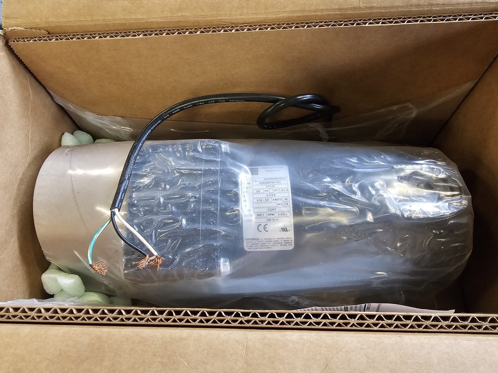 BODINE ELECTRIC 300:1 Ratio Gear Motor 42A5BEPM-FX4
