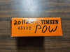 TIMKEN Tapered Roller Bearing Cone 43112, 1-1/8" Bore x 0.9478" Width