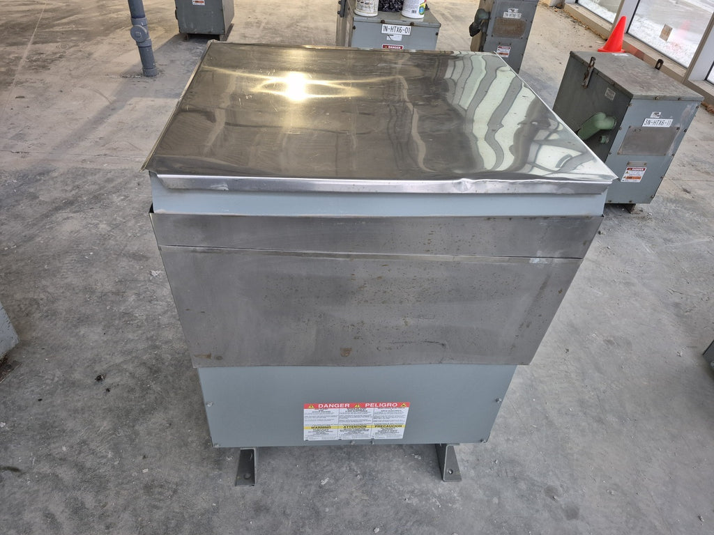 HPS 75 kVA Isolation Transformer 600 Pri. Volts, 600Y/346 Sec. Volts SG3A0075PP