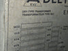 DELTA EVI 75 kVA Transformer Pri 600 volts, Sec 208Y/120 vols, CETC0075-S001534