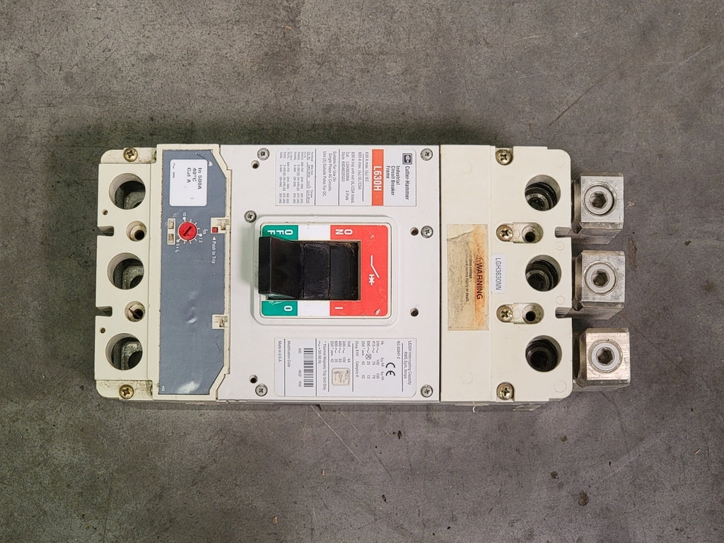 EATON 630 Amp 3 Pole Circuit Breaker LGH3630NN 