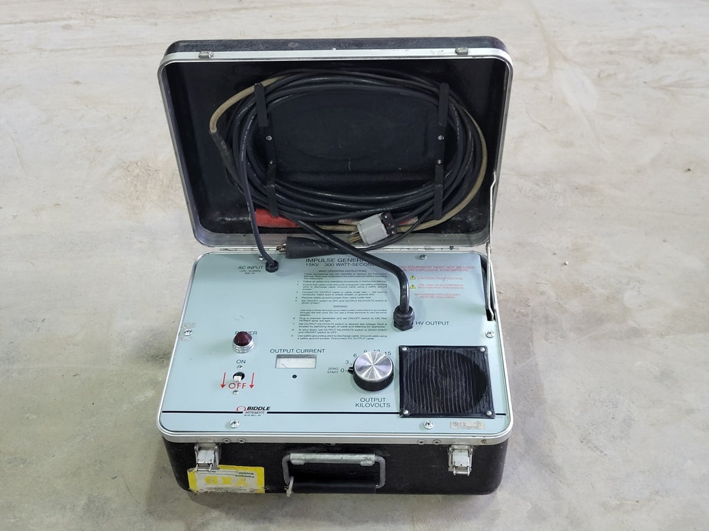 BIDDLE 15 kV Impulse Generator 300 watt-seconds, 651403