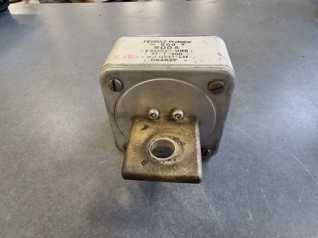 FERRAZ SHAWMUT 500 Amp 600 volts Protistor Fuse D84827