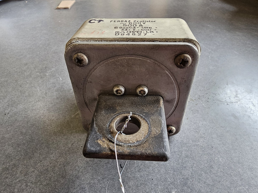 FERRAZ SHAWMUT 500 Amp 600 volts Protistor Fuse D84827