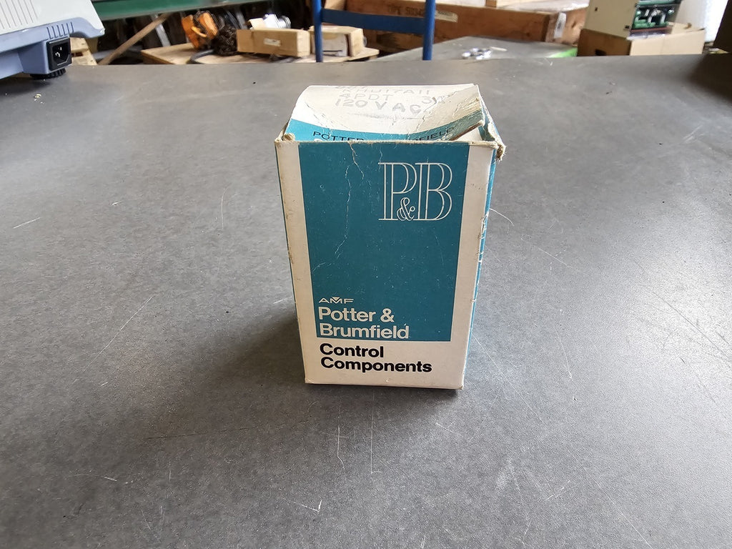 POTTER & BRUMFIELD 3 Amp, 120 VDC, 6-Pins Electromechanical Relay KHU-17A11