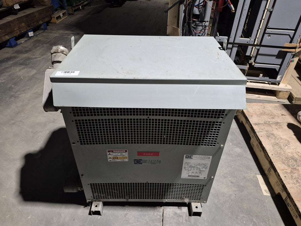 BEMAG 75 kVA Transformer 600 Pri. Volts, 120/208 Sec. Volts BA3075V