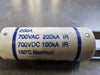 FERRAZ SHAWMUT 200 Amp 700 volts Semiconductor Fuse A70QS200-4K