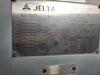DELTA 75 kVA Transformer 600 pri. volts, 208Y/120 sec. volts CETC0075S001534