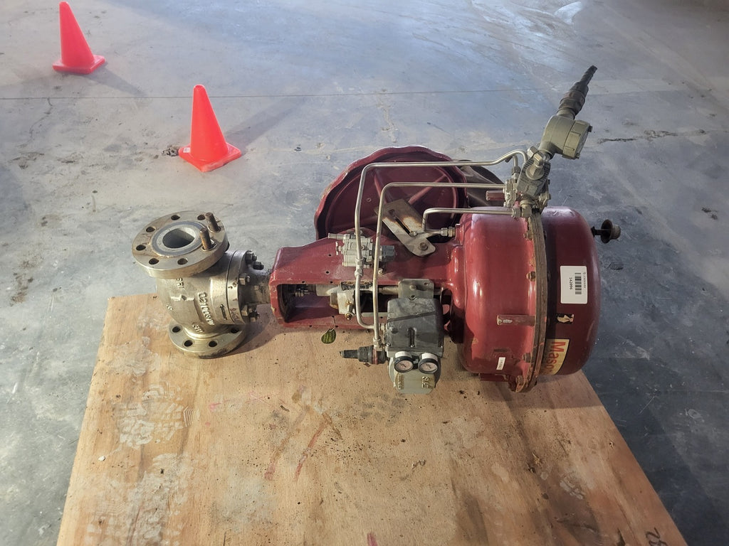 MASONEILAN 3" Class 300 Globe Control Valve and Actuator 88-21125