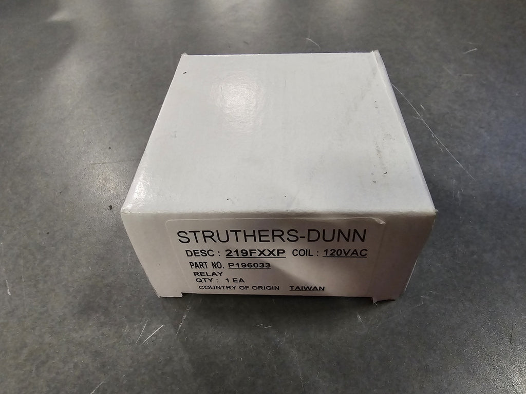 STRUTHERS-DUNN 10 Amp, 120 VDC, 14-Pin Electromechanical Relay 219FXXP
