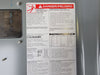 SQUARE D 200 Amp 600 Volt Non-Fusible Disconnect Switch CHU364AWK