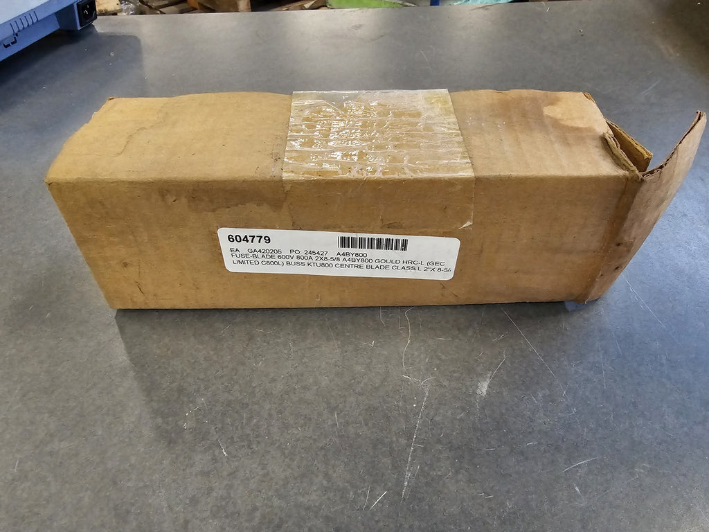 GOULD SHAWMUT 800 Amp, Class L Time Delay A4BY800