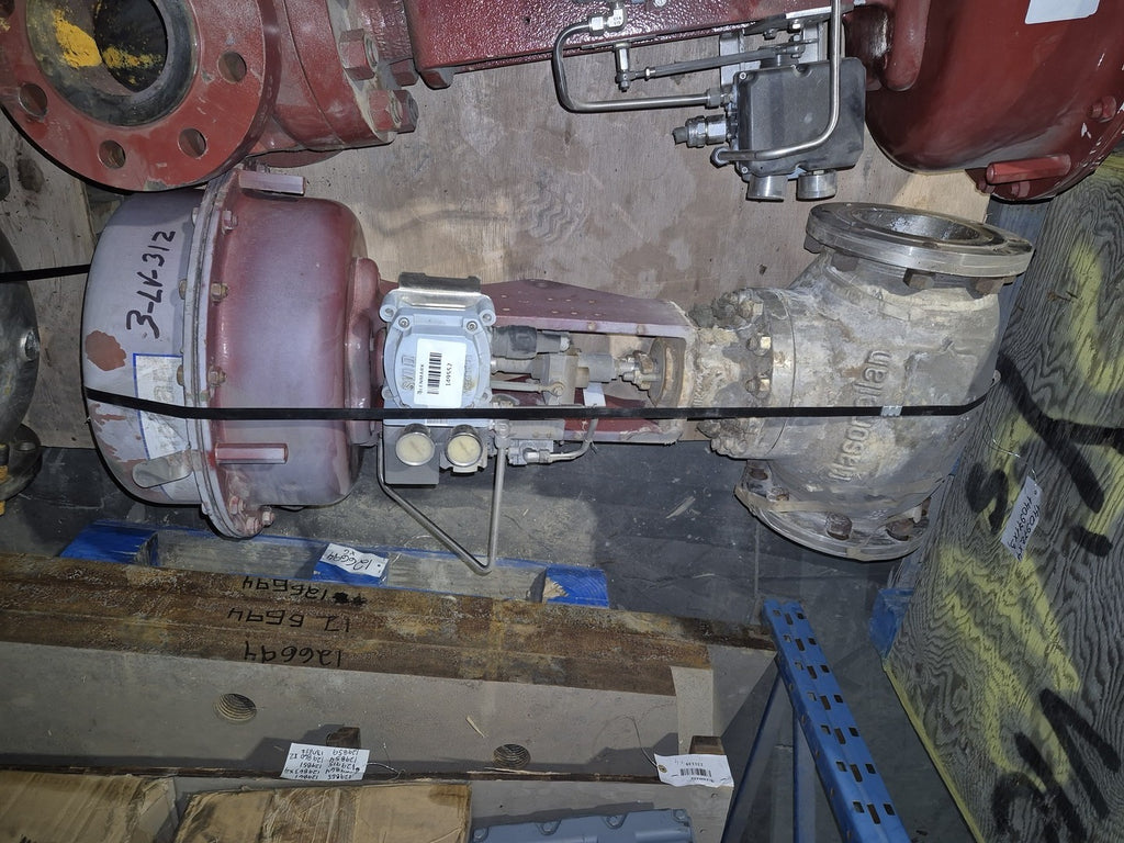 MASONEILAN 6" Class 150 Control Valve w/ Actuator 88-21125