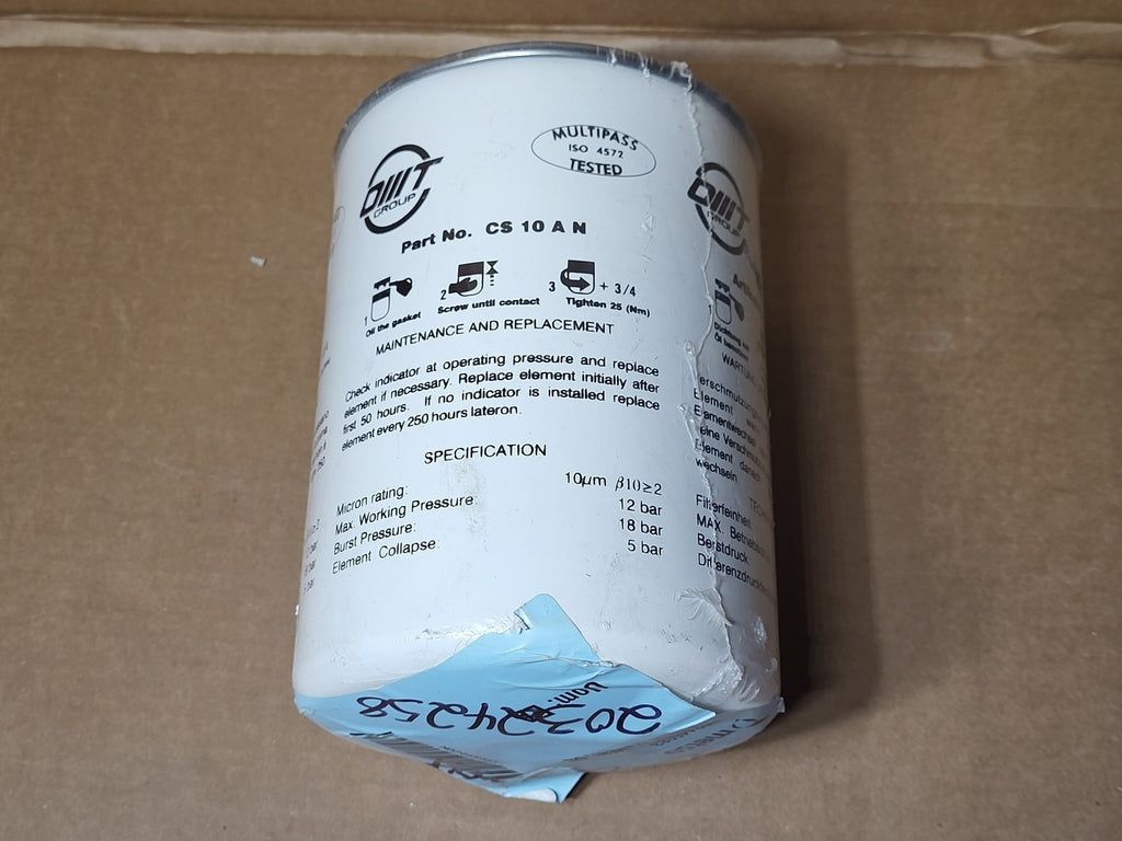 OMT GROUP Oil Filter Element CS10AN, N02445983