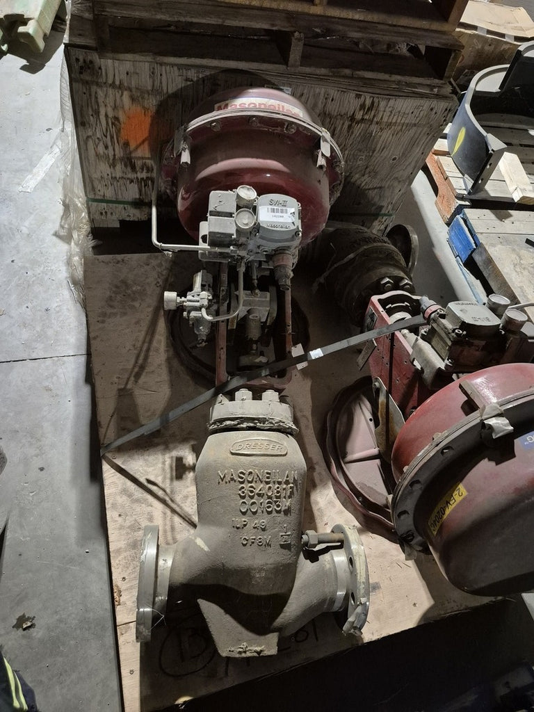 MASONEILAN 3" Class 300 Control Valve w/ Actuator 87-18233