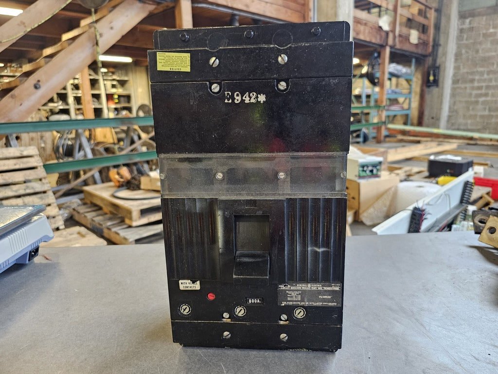 GENERAL ELECTRIC 800 Amp, 3 Pole, 600 Volts Circuit Breaker TKM836VF000