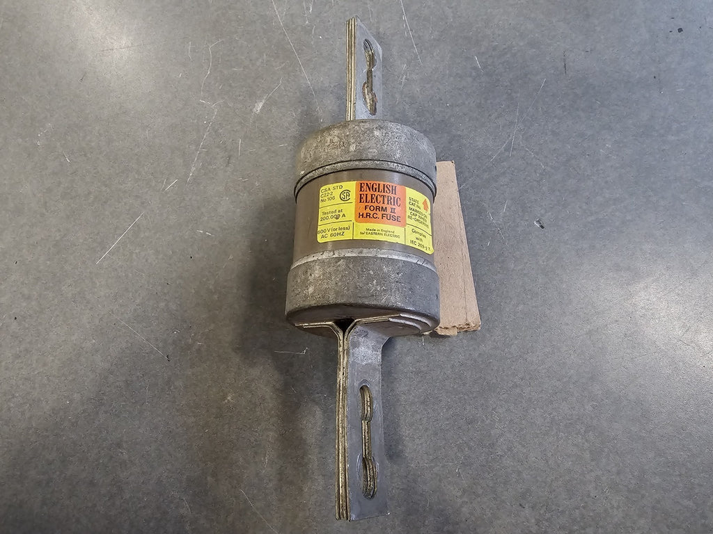 ENGLISH ELECTRIC 250 Amp 600 Volts Form II HRC Fuse CM250A