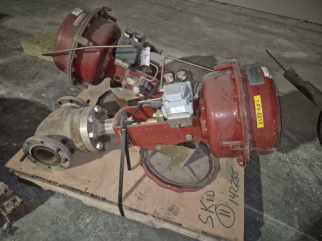 MASONEILAN 4" Class 150 Control Valve w/ Actuator 87-41635