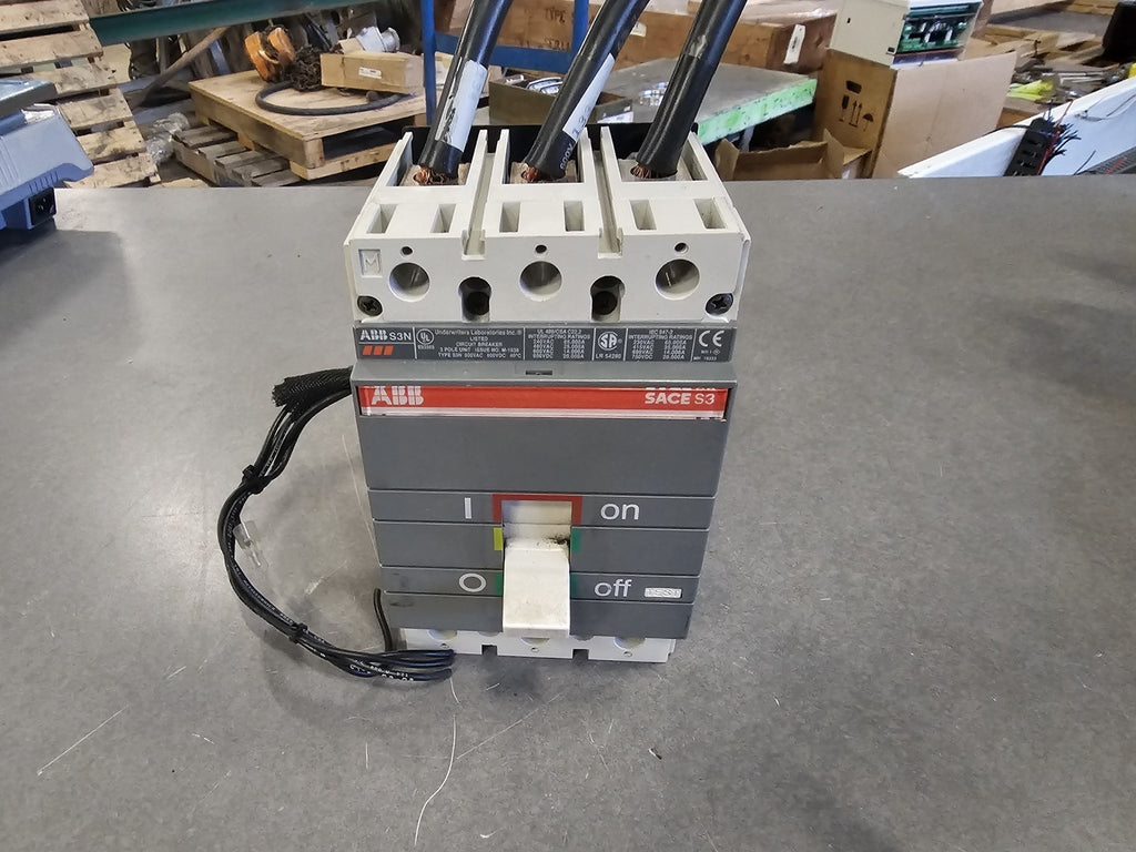 ABB 150 Amp 3 Pole Circuit Breaker S3N150TC0A1S8