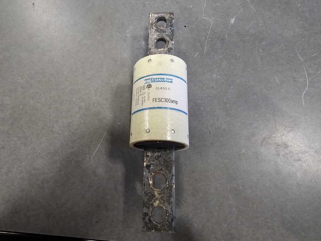 FERRAZ SHAWMUT 300 Amp 600V Class C Fuse FESC300