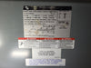 SQUARE D 75 kVA Transformer 600 Pri. Volts, 208Y/120 Sec. Volts C75T8HCU