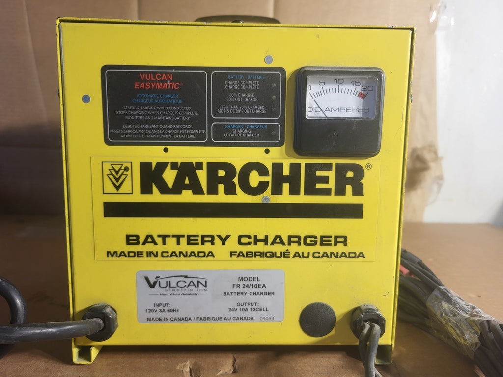VULCAN 24 Volt, 10 Amp, 12 Cell Battery Charger FR 24/10EA