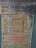 TECO-WESTINGHOUSE 900 hp, 4000 volts, 1180 rpm, 450M frame Electric Motor ANRK-EC002