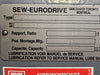SEW-EURODRIVE Ratio 60.96:1 Inline Helical Gear Reducer w/ 7.5 hp Motor R93DV132S4