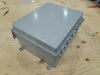 HOFFMAN 12" x 10" x 6" Continuous Hinge, QR Cover Enclosure A12106CHQRFG