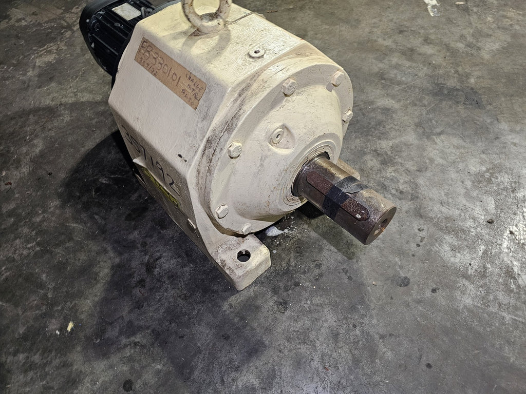 SEW-EURODRIVE 10hp Gear Reducer w/ Motor RX77 DRE132MC4/FG/RI