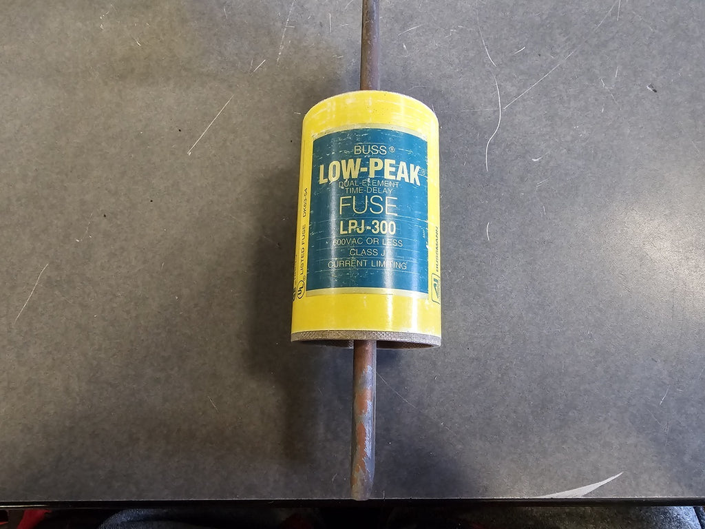 BUSSMANN 300 Amp 600V Low Peak Class J Fuse LPJ-300