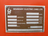 BOUNDARY ELECTRIC 500kVA Transformer 4160 pri. volts, 600Y/347 sec. volts, 3Ph Type:BK3R