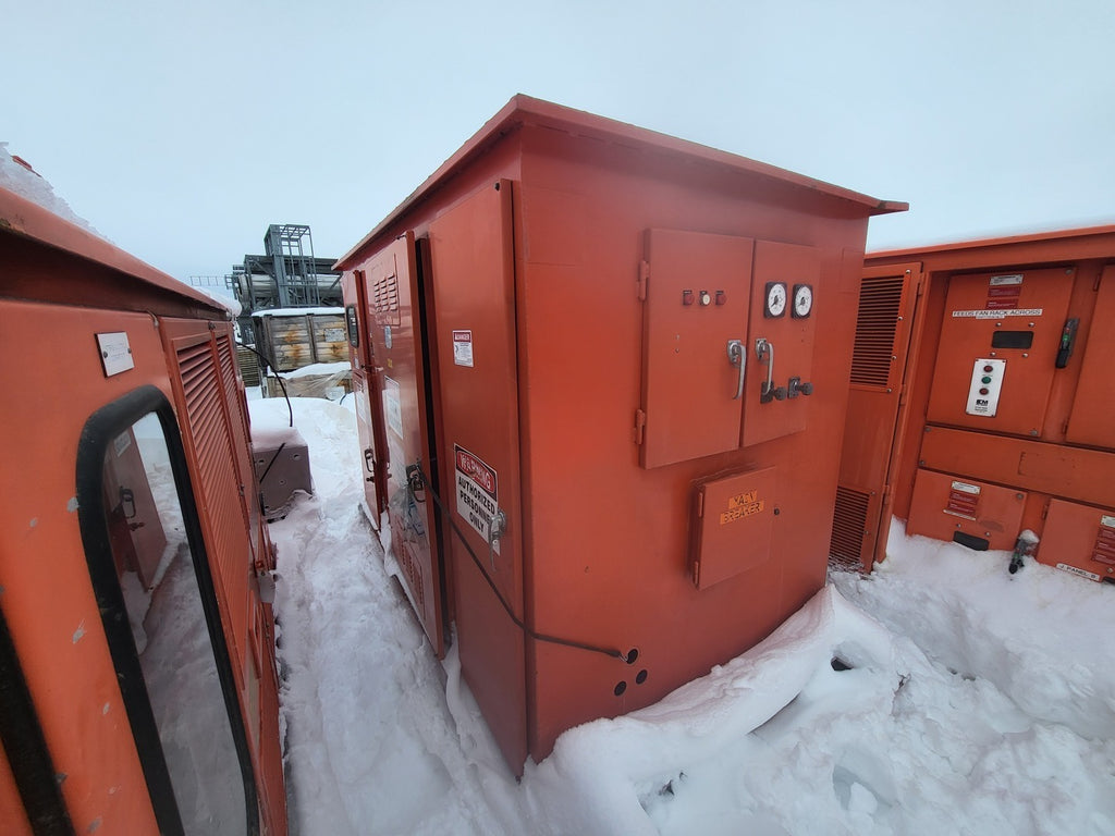 BOUNDARY ELECTRIC 500kVA Transformer 4160 pri. volts, 600Y/347 sec. volts, 3Ph Type:BK3R