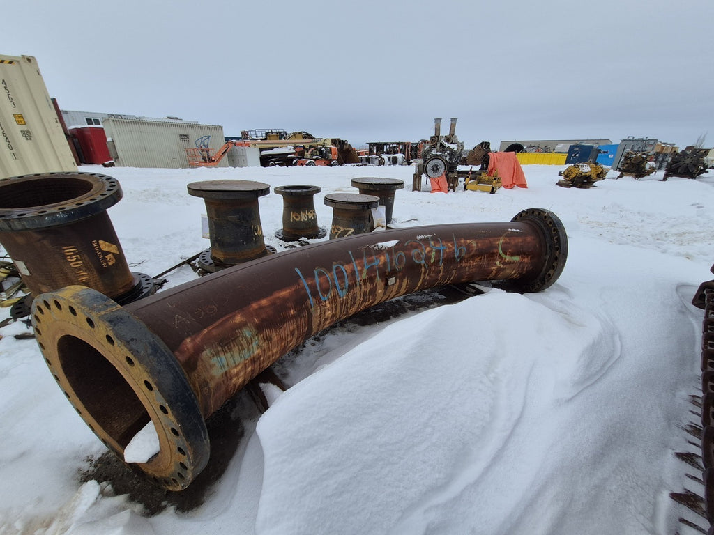 MATRIX WEAR DIVISION 26" 60 Deg. Long Radius Flanged Pipe Elbow 300-02-F207-B02-1/9-1