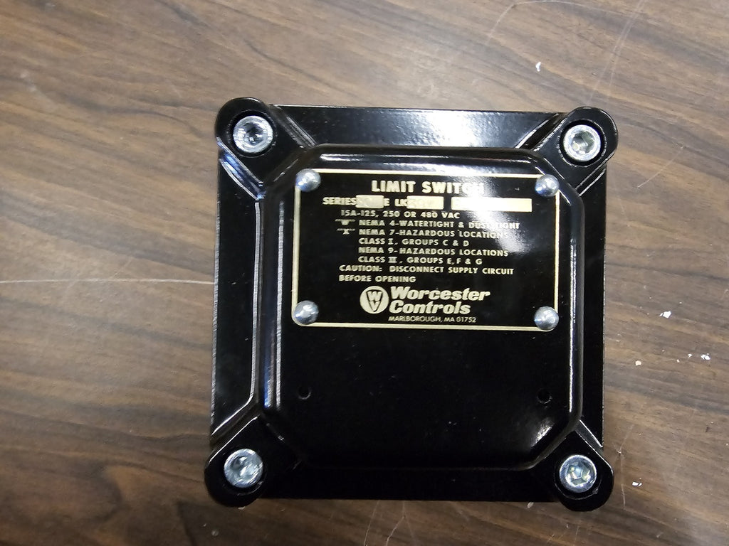 WORCESTER CONTROLS Limit Switch NEMA 4, 15A, 128/480VAC 30E LK39W R2