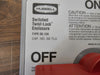 HUBBELL 20 Amps Switched Enclosure SETL3
