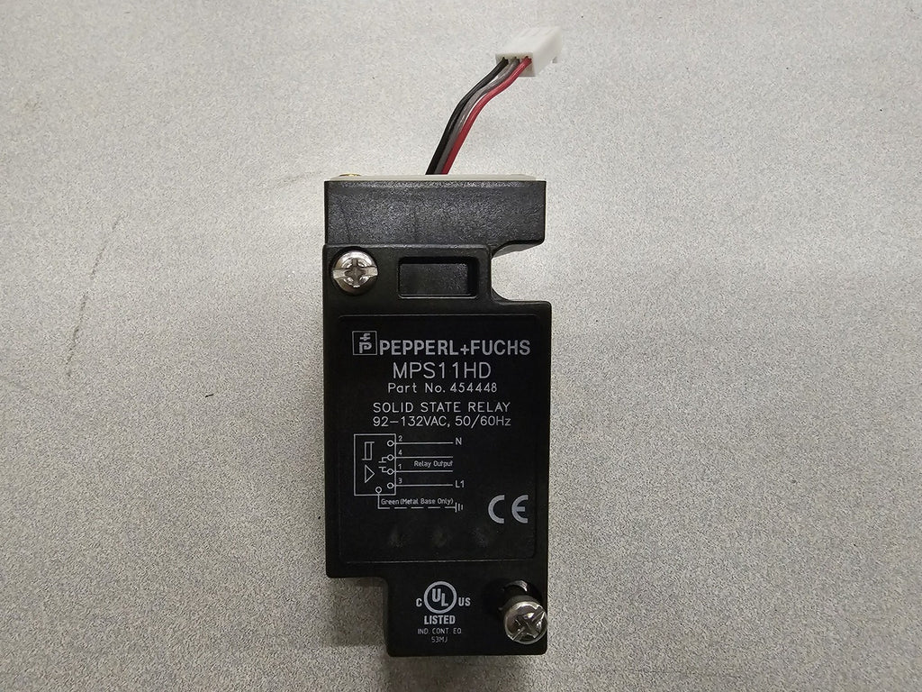 PEPPERL+FUCHS Modular Photoelectric Sensors MPS11HD, P/N 454448