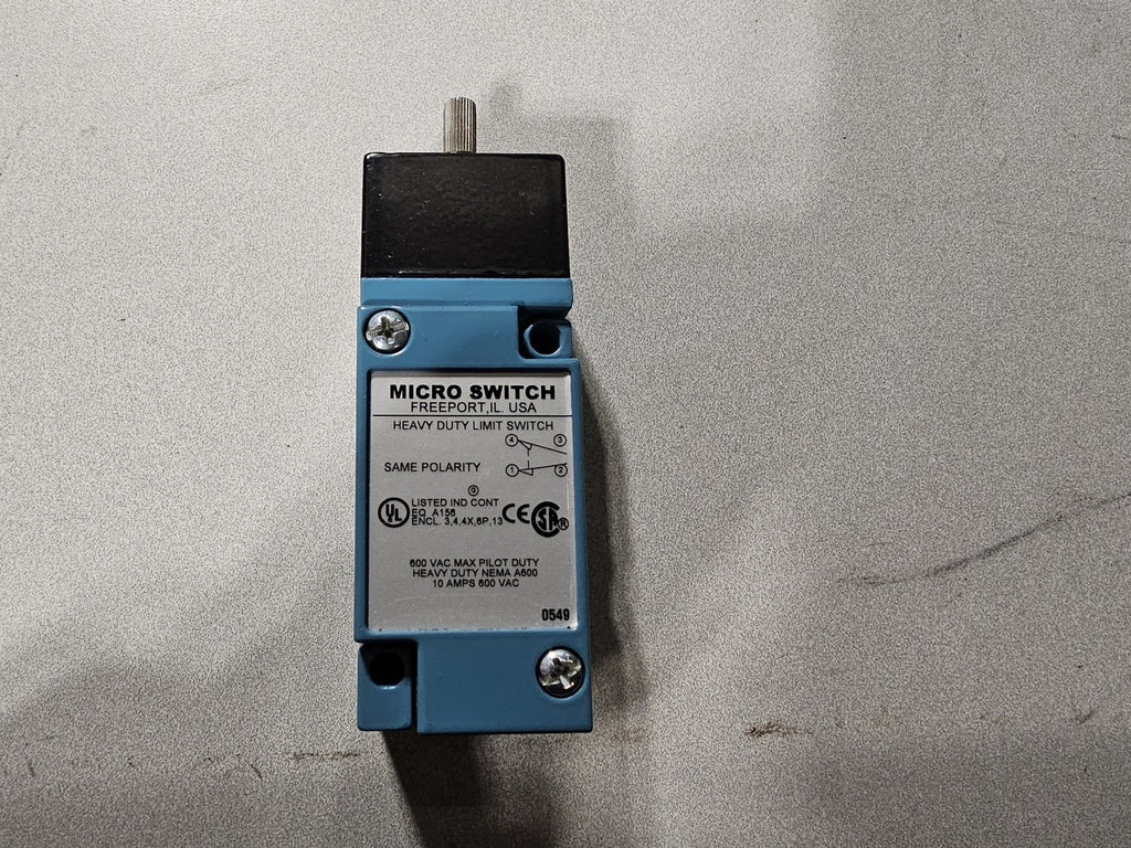 HONEYWELL Heavy Duty Limit Switch NEMA A600, 10A, 600VAC LSB1-A