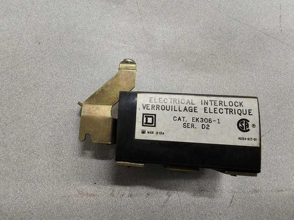 SQUARE D Electrical Interlock Kit EK306-1