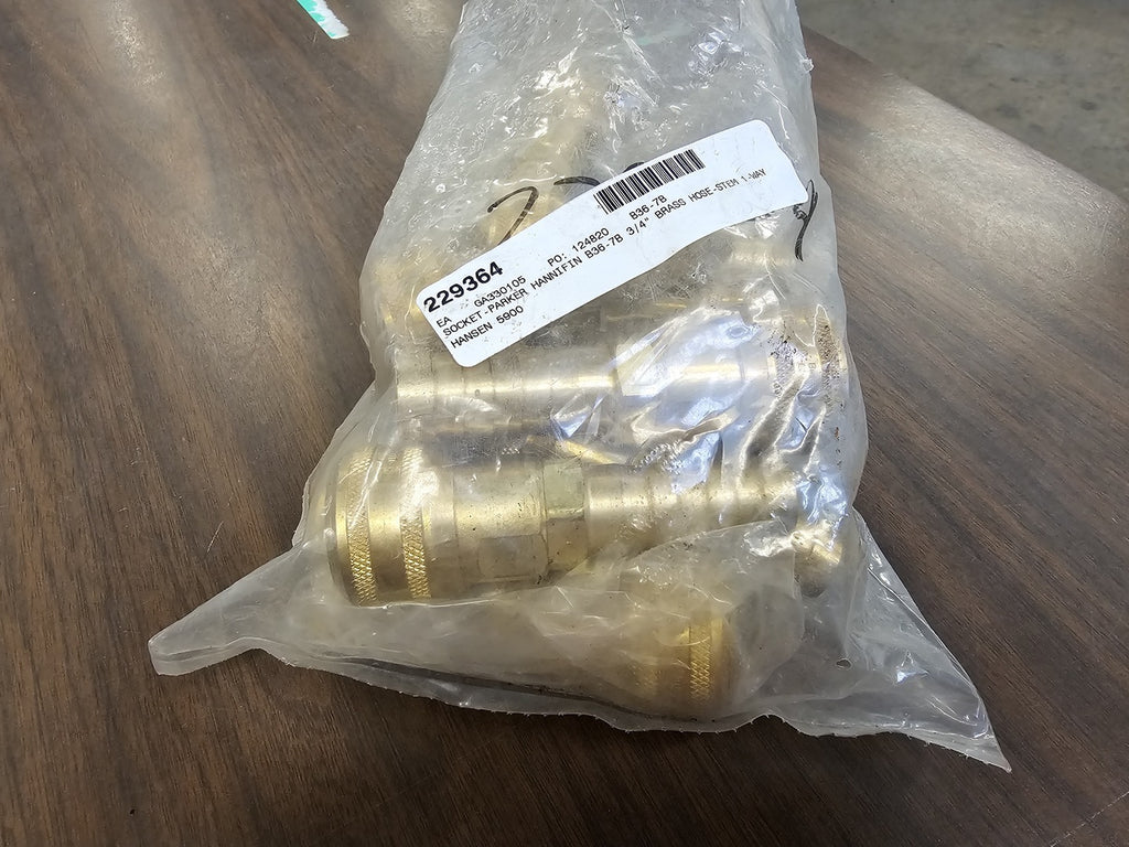 PARKER 1/2" Industrial Interchange Hose Barb B36-7B