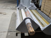 Heavy-Duty Conveyor Pulley / Roller Assembly, Approx. 72" OAL, 3.5" Shaft