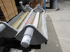Heavy-Duty Conveyor Pulley / Roller Assembly, Approx. 72" OAL, 3.5" Shaft