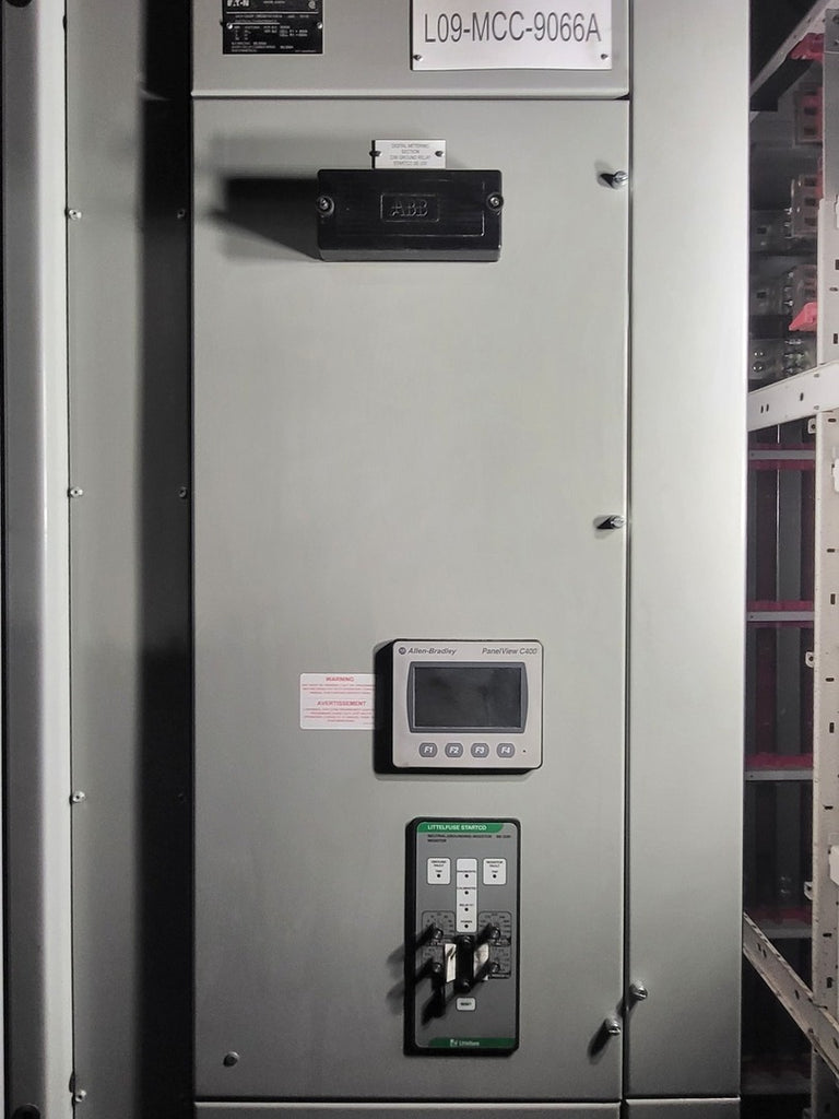 EATON MCC Metering Bucket - PowerMonitor 5000, Littelfuse SE-330, PanelView, 480V
