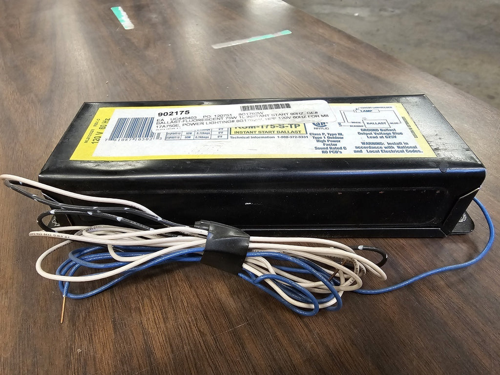 ADVANCE 120V 1 Lamp Magnetic Fluorescent Ballast RSM-175-S-TP