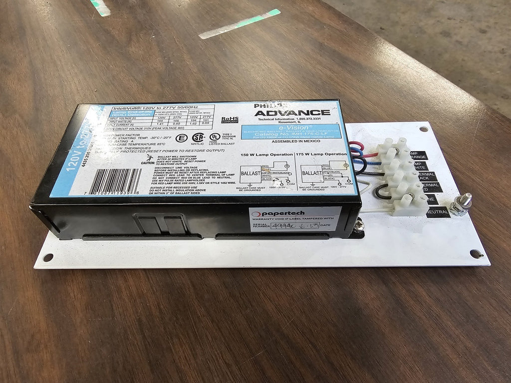 PHILIPS ADVANCE 120V 2 Lamp Electronic Ballast IMH-175-C-LF