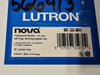 LUTRON Fluorescent Single Pole Slide-to-Off Dimmer in White NF-30-WH