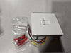 LUTRON Fluorescent Single Pole Slide-to-Off Dimmer in White NF-30-WH